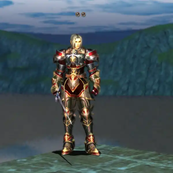 Male Human Fighter   Red Zubei
